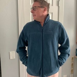 Columbia River Blue Fleece All Zip Jacket